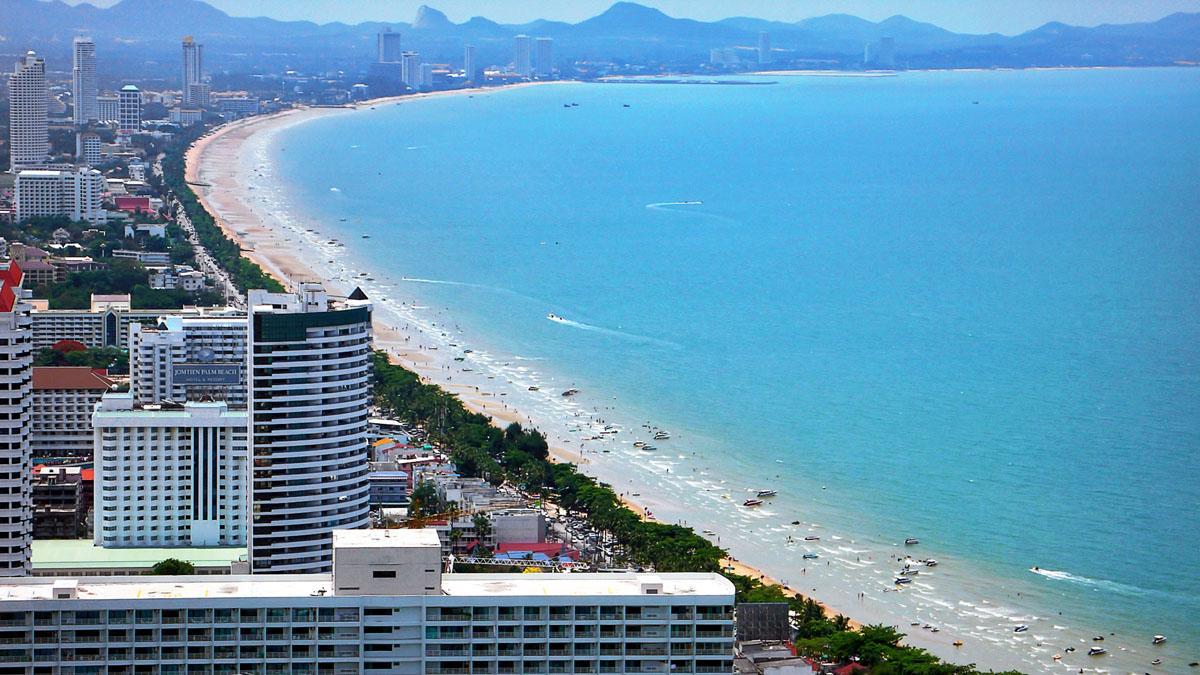 View Talay 2 Suite Apartments Praia de Jomtien Exterior foto