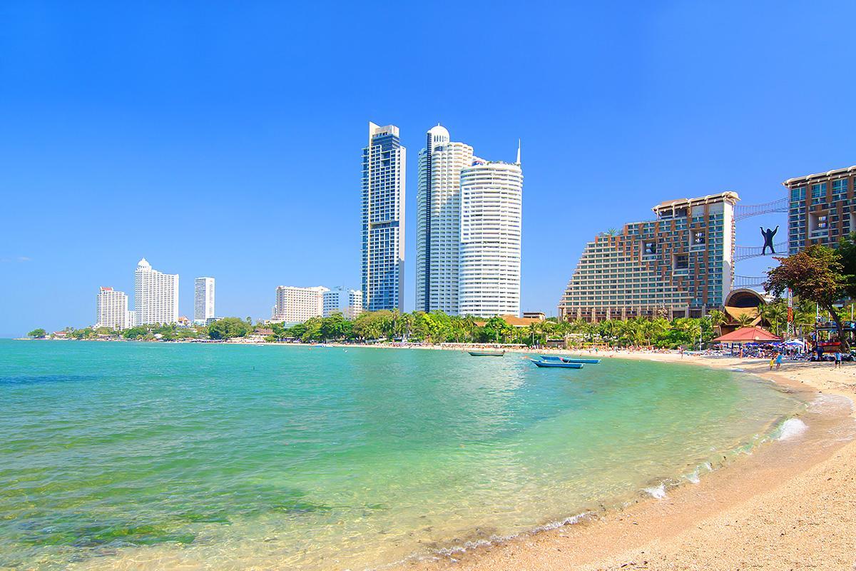 View Talay 2 Suite Apartments Praia de Jomtien Exterior foto